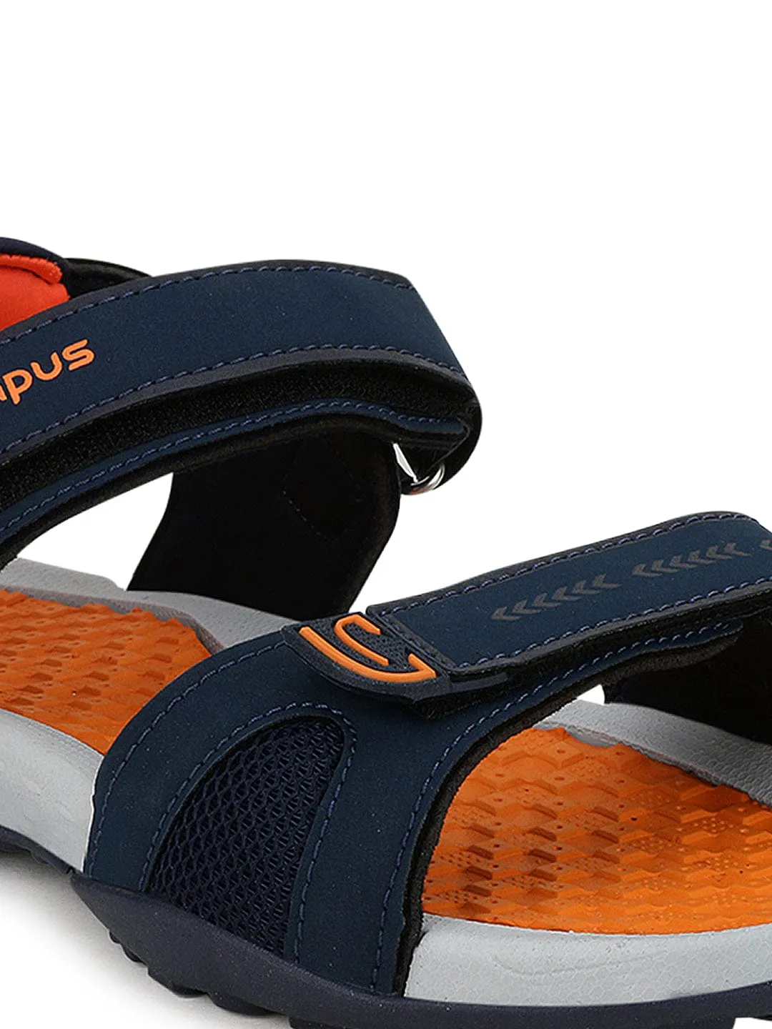 GC-18 Navy Men's Sandals sold by Campus Shoes product image thumbnail 5