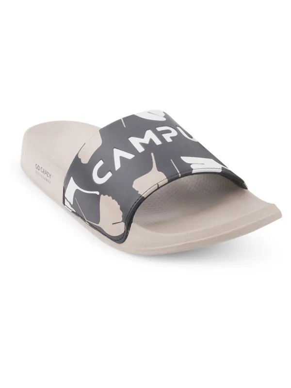 SL-433 Beige Men's Slides sold by Campus Shoes