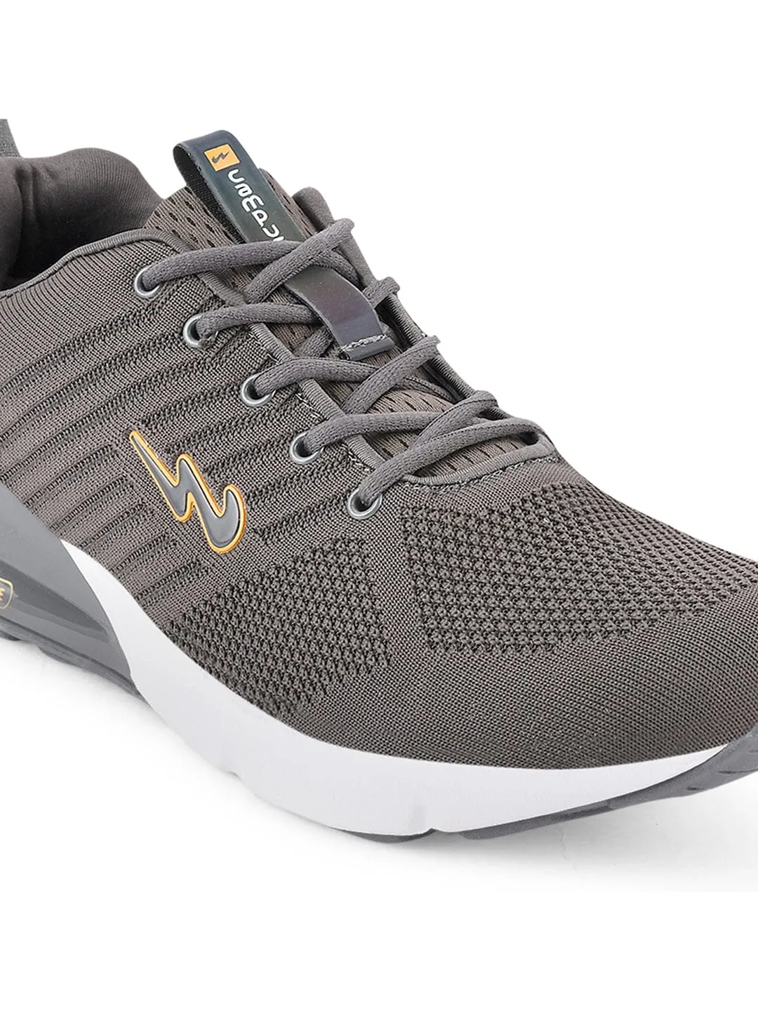 MIKE N Grey Men's Running Shoes sold by Campus Shoes product image thumbnail 5
