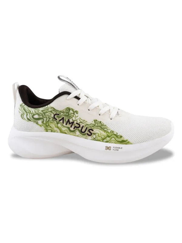 KAIUS White Women's Sports Shoes sold by Campus Shoes