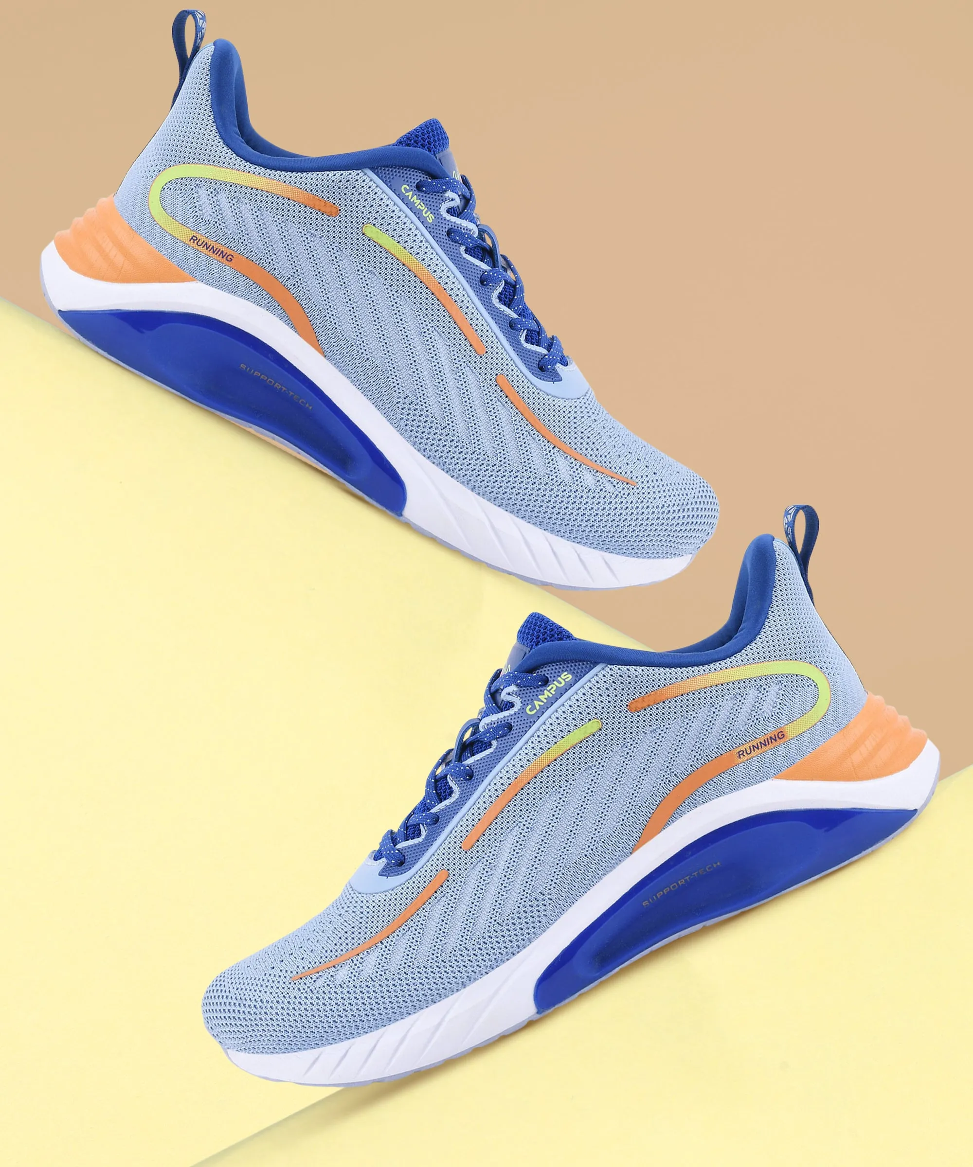 ABACUS Blue Men's Running Shoes sold by Campus Shoes product image thumbnail 5