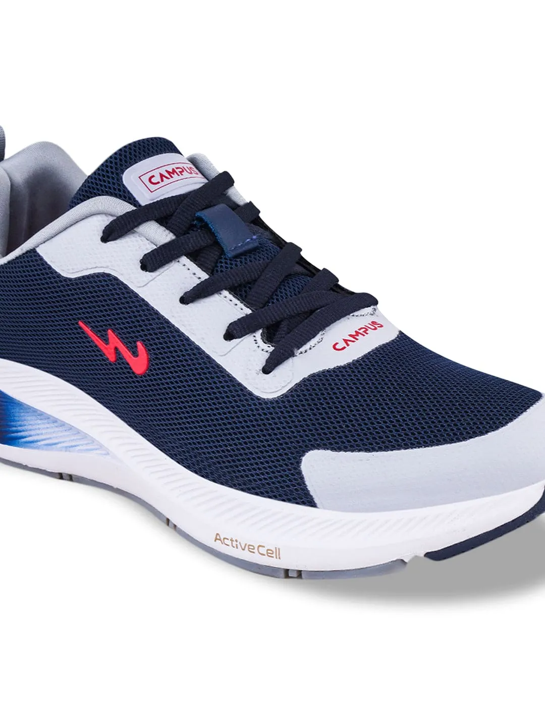 MADRIAN Navy Men's Running Shoes sold by Campus Shoes product image thumbnail 5