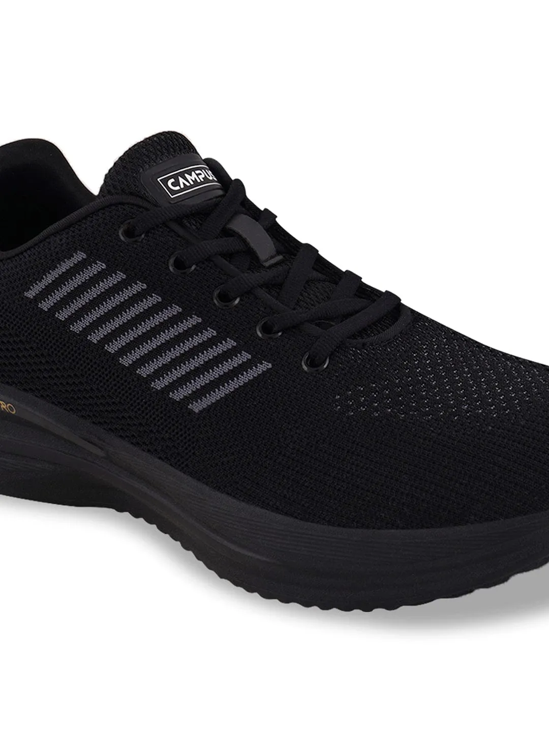 PAXTON Black Men's Sports Shoes sold by Campus Shoes product image thumbnail 5