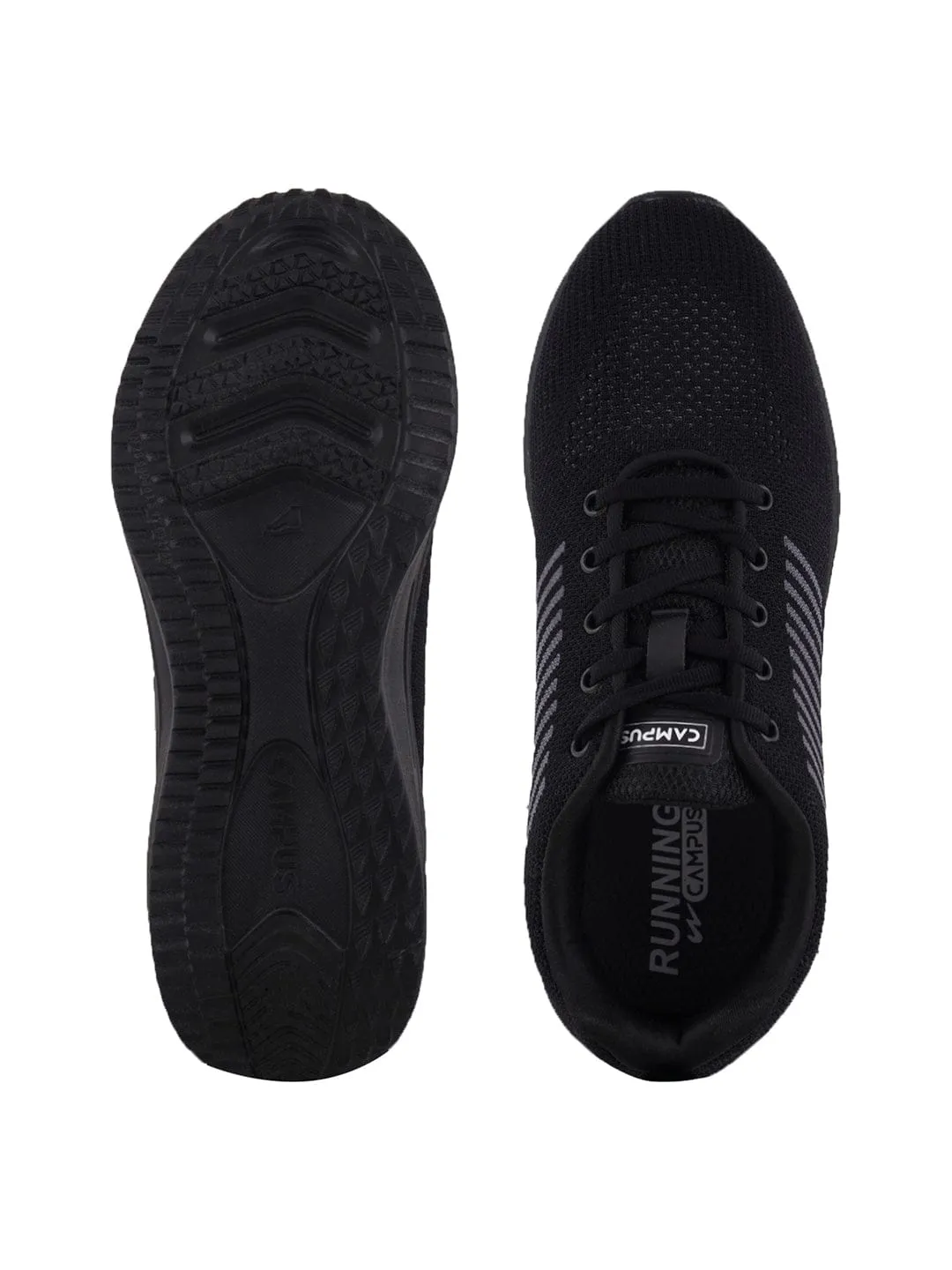 PAXTON Black Men's Sports Shoes sold by Campus Shoes product image thumbnail 4