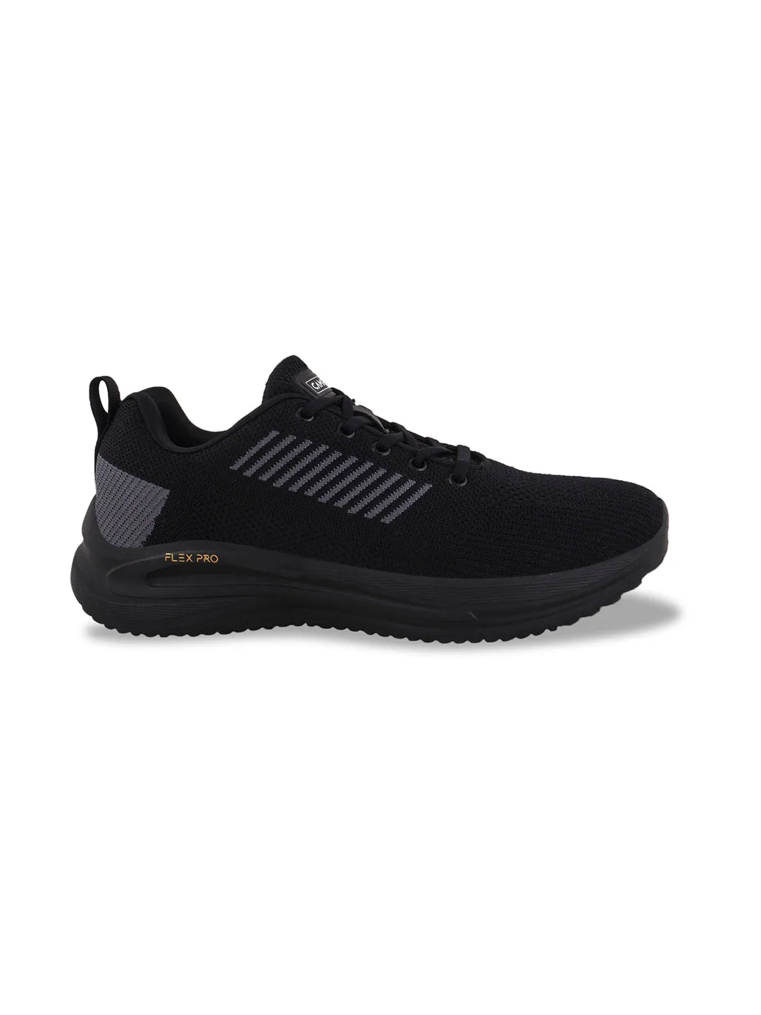 PAXTON Black Men's Sports Shoes sold by Campus Shoes