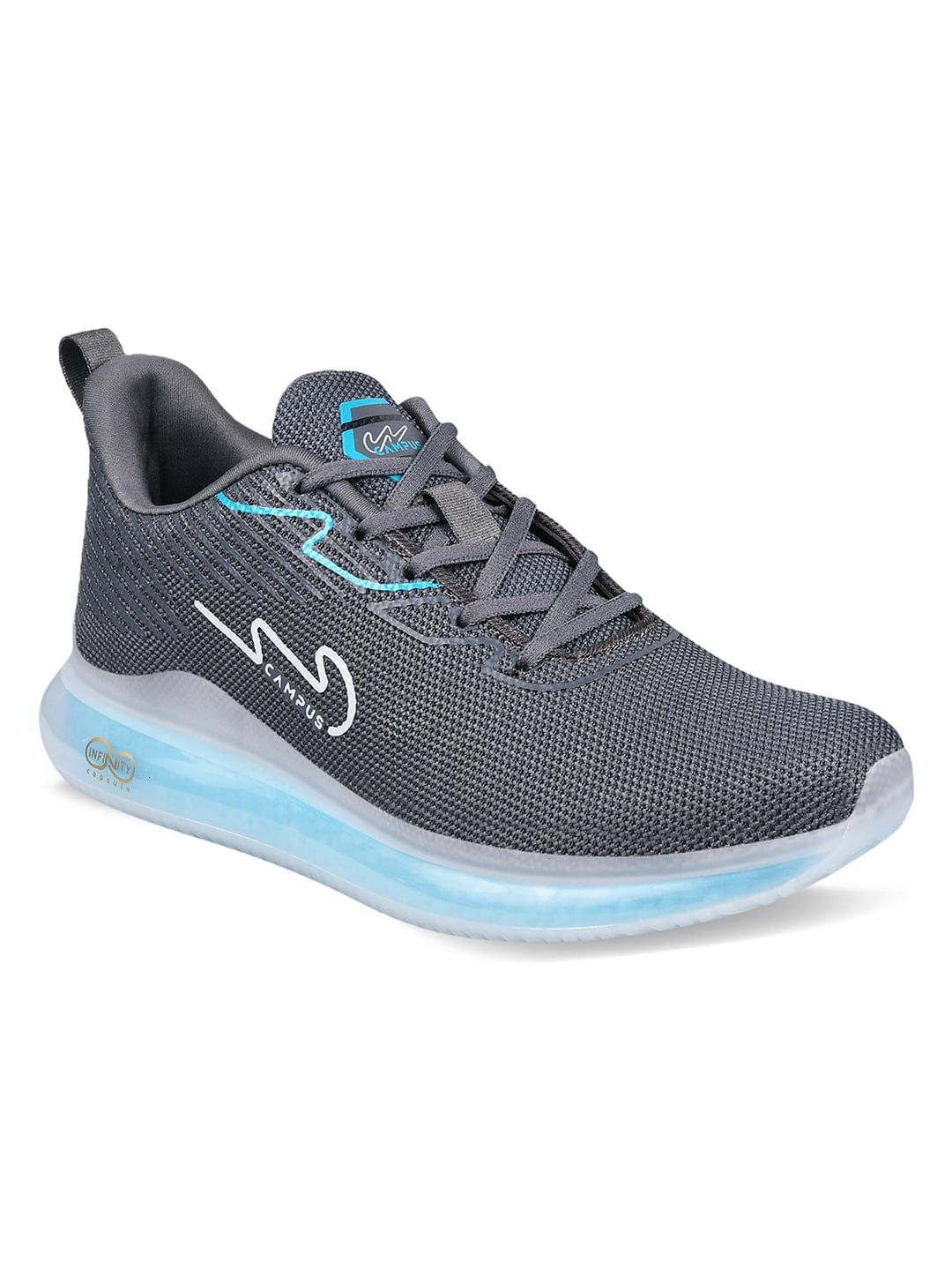 CAMP ASTROD Grey Men's Running Shoes sold by Campus Shoes product image thumbnail 2