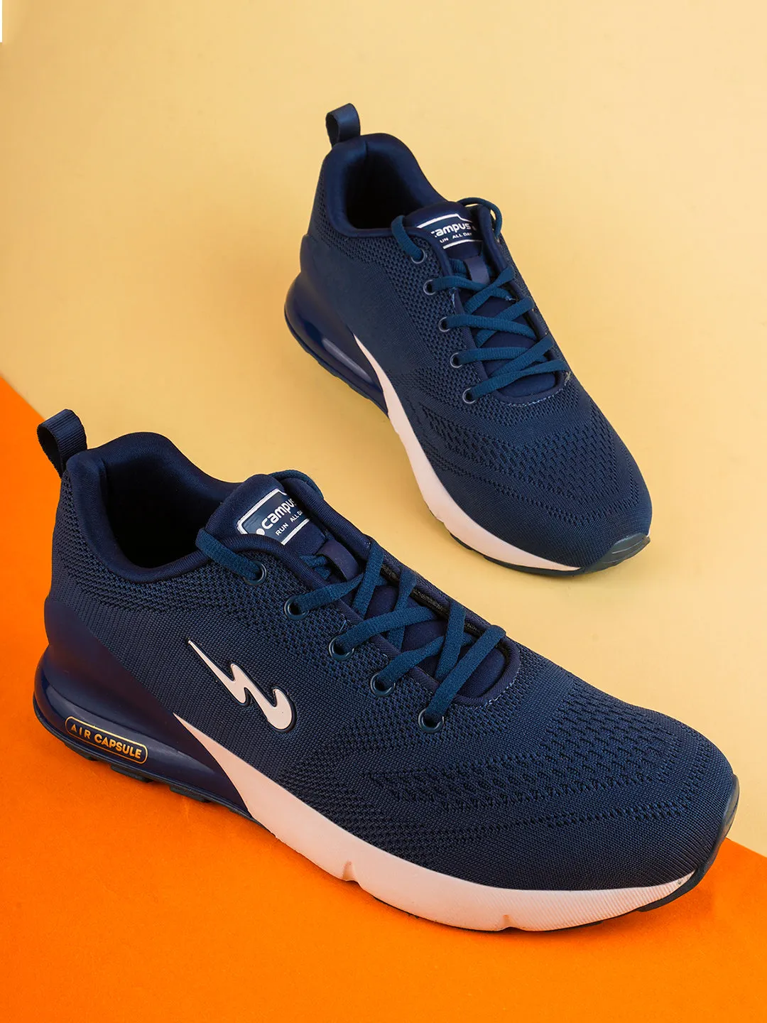 NORTH PLUS Blue Men's Running Shoes sold by Campus Shoes product image thumbnail 5