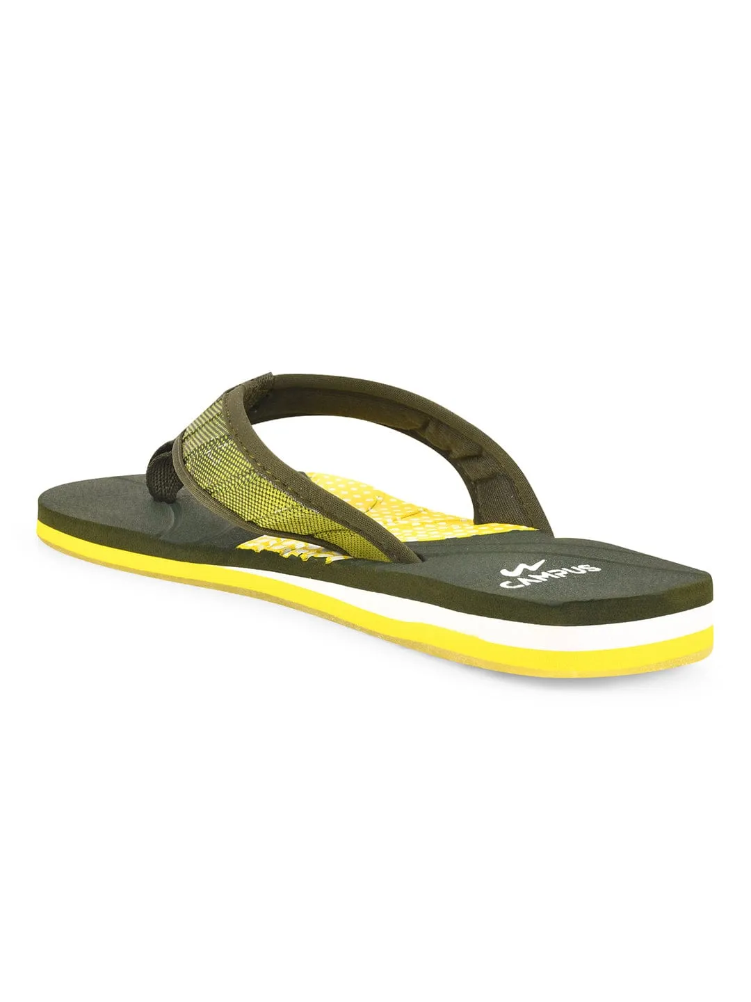 GC-1057 Olive Men's Flip Flops sold by Campus Shoes product image thumbnail 3
