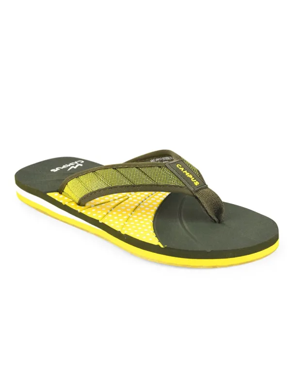 GC-1057 Olive Men's Flip Flops sold by Campus Shoes