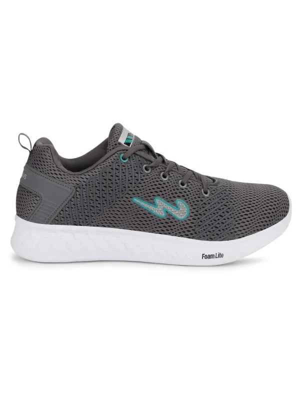 YOUNG Grey Men's Running Shoes sold by Campus Shoes