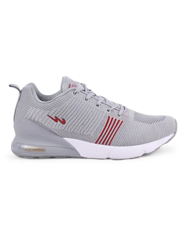 ZURIK PRO Grey Men's Sports Shoes sold by Campus Shoes