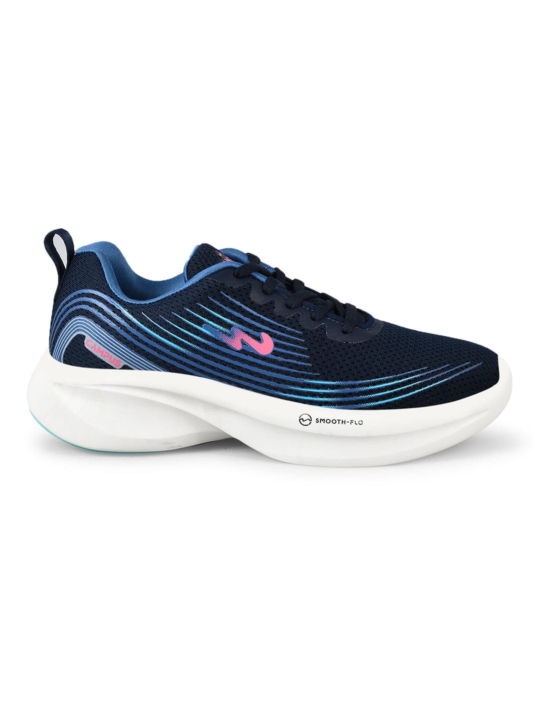 CAMP-LEX Navy Women Running Shoes sold by Campus Shoes