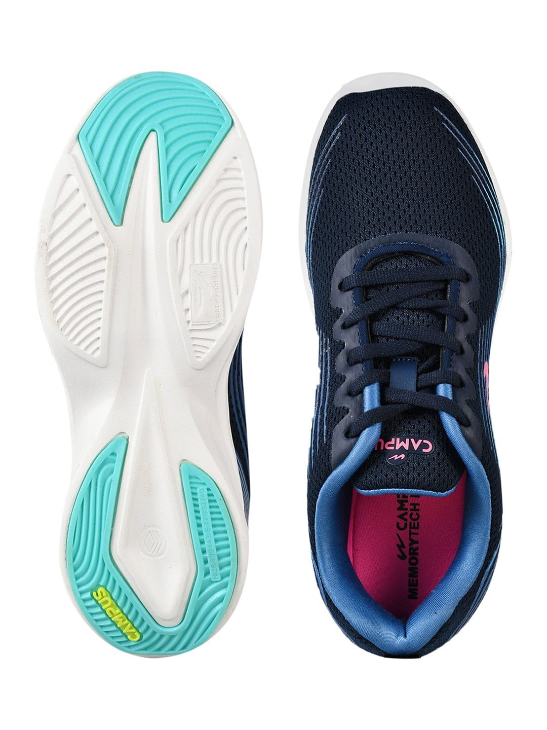 CAMP-LEX Navy Women Running Shoes sold by Campus Shoes product image thumbnail 4