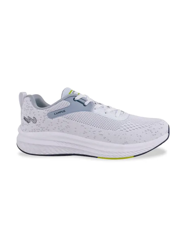 CHESTER White Men's Running Shoes sold by Campus Shoes