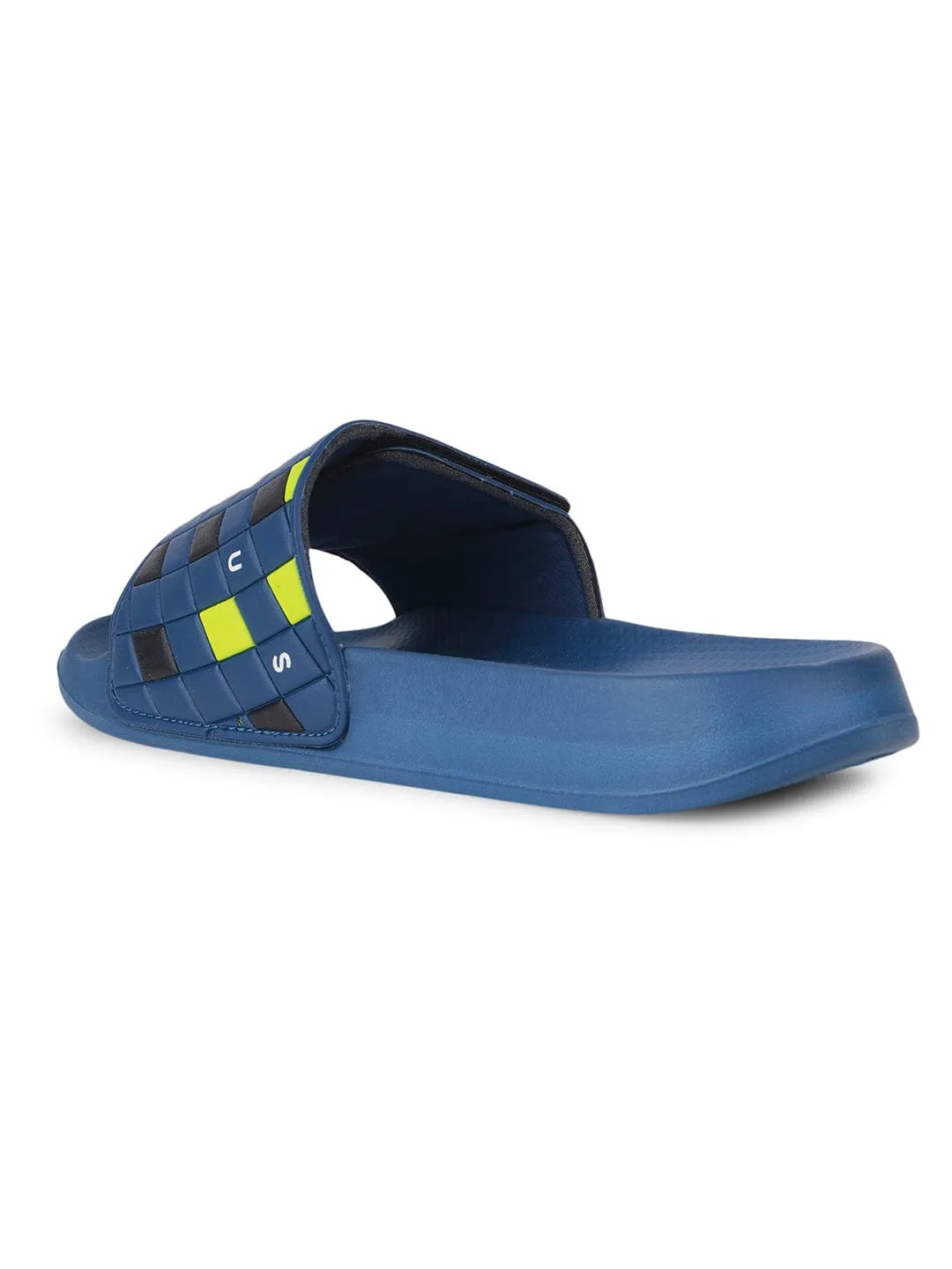 SL-425 Blue Men's Slides sold by Campus Shoes product image thumbnail 3