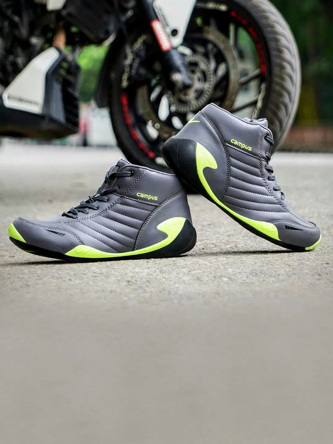 EVEREST Grey Men's Sneakers sold by Campus Shoes product image thumbnail 5