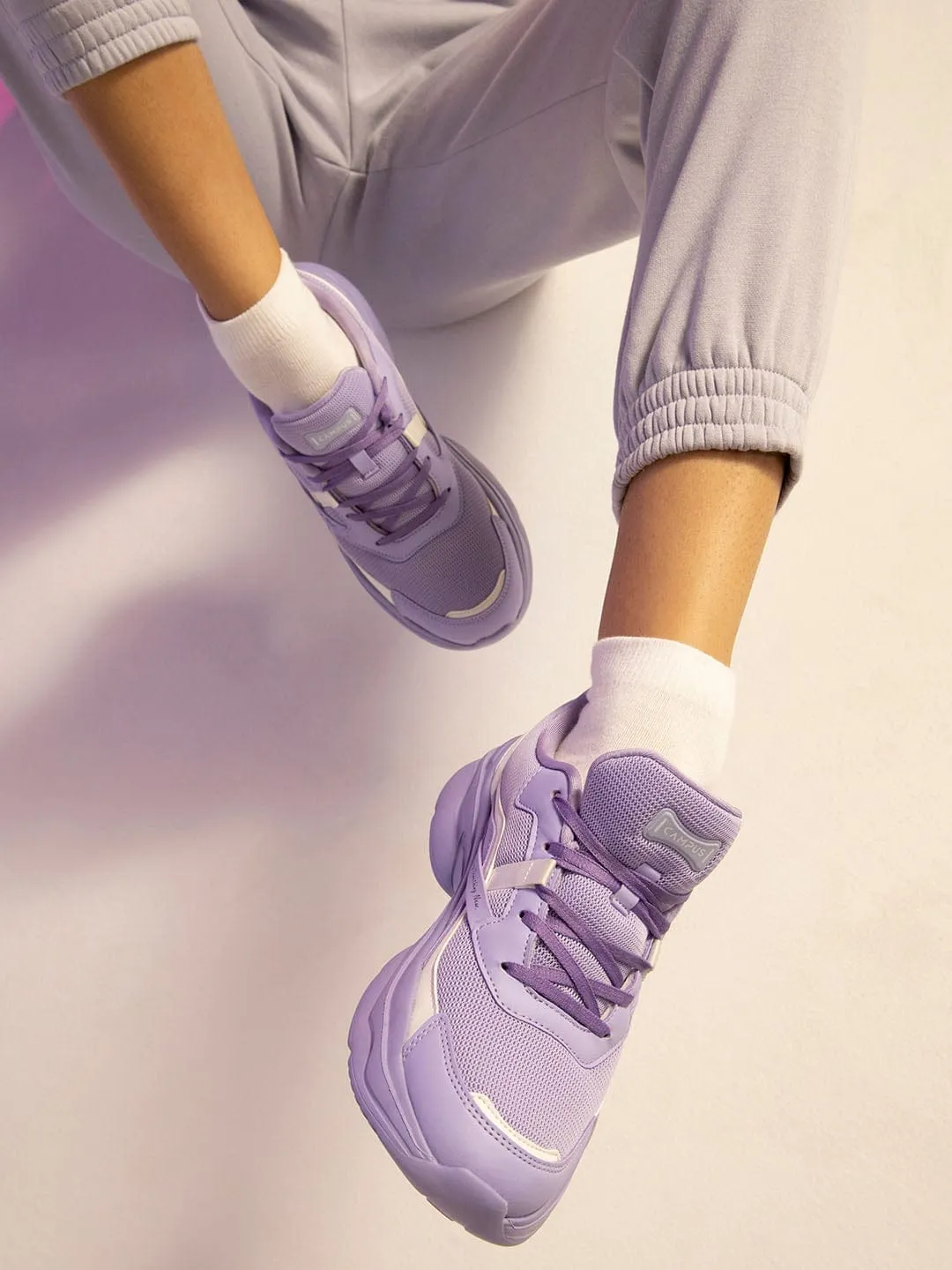 RAISE Purple Women's Sneakers sold by Campus Shoes product image thumbnail 4