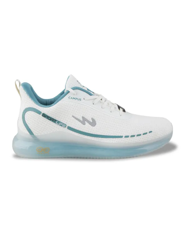 SENSOR Off white Men's Running Shoes sold by Campus Shoes