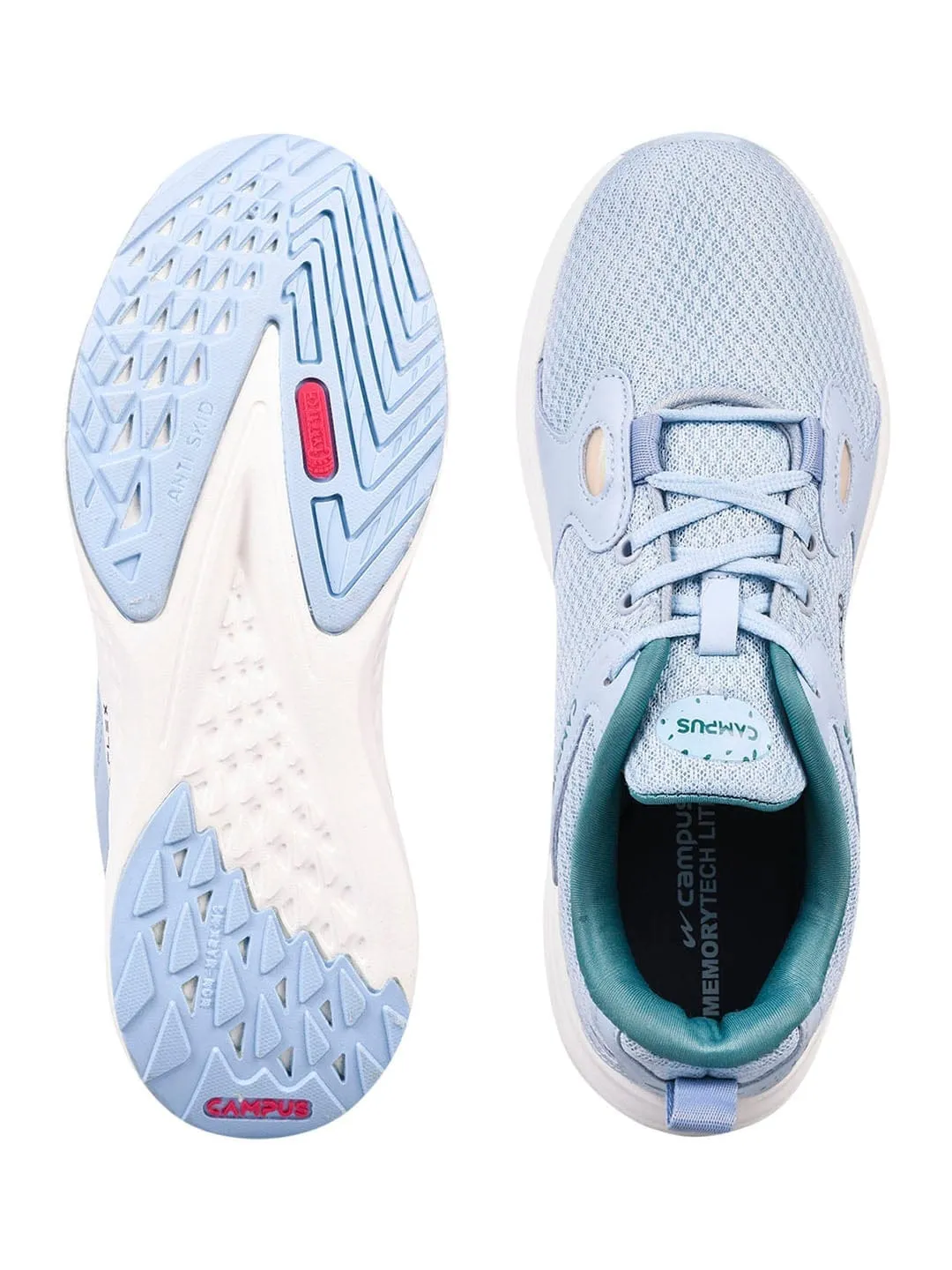 CAMP-GLITTER Blue Women's Sneakers sold by Campus Shoes product image thumbnail 5