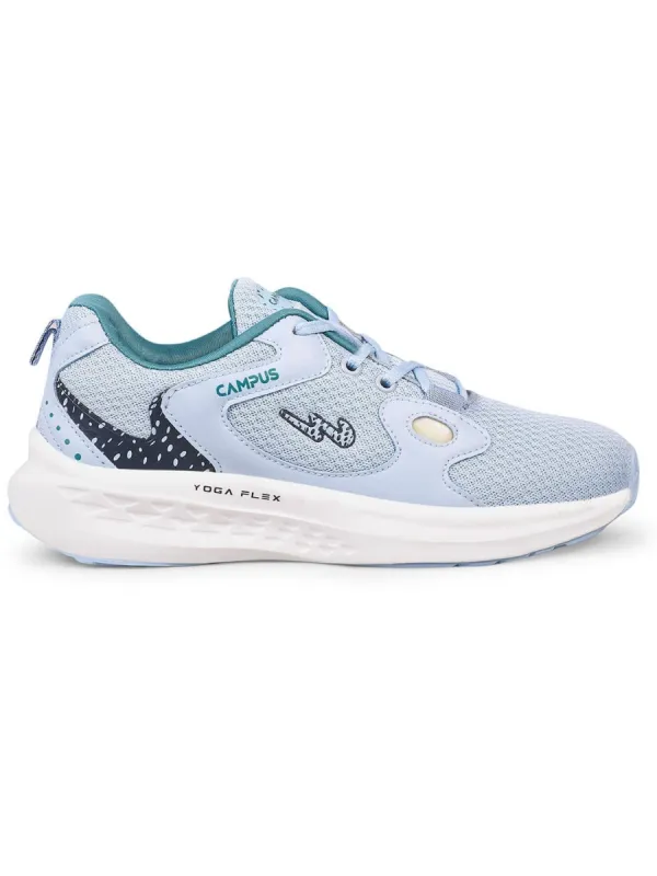 CAMP-GLITTER Blue Women's Sneakers sold by Campus Shoes
