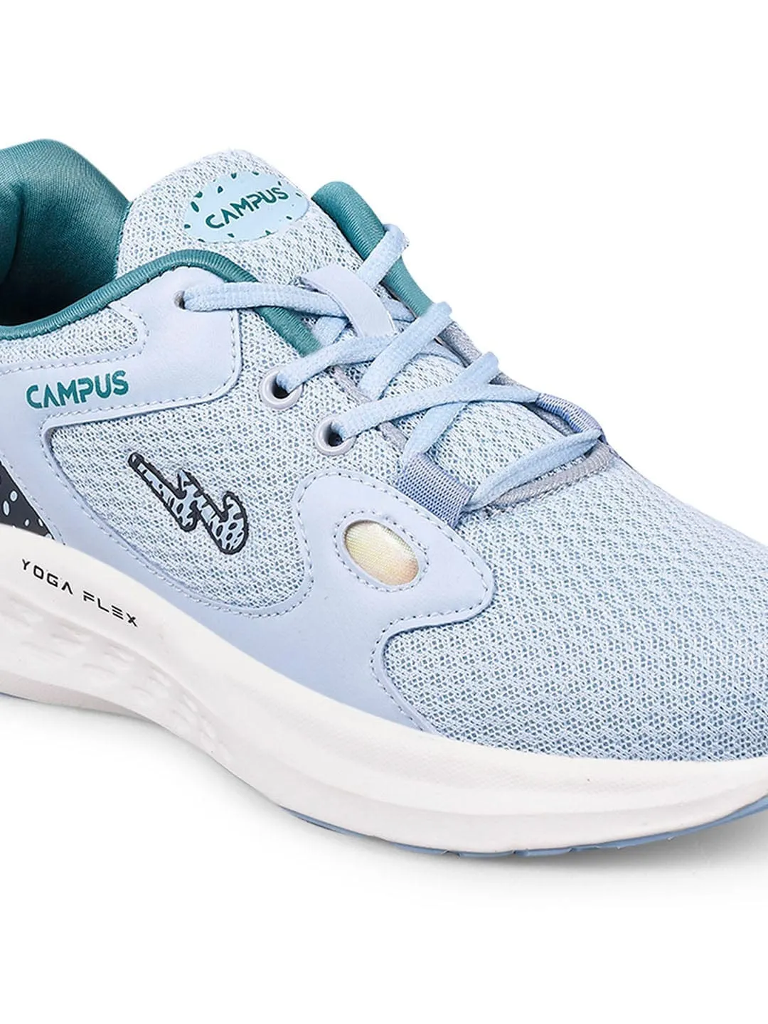 CAMP-GLITTER Blue Women's Sneakers sold by Campus Shoes product image thumbnail 4