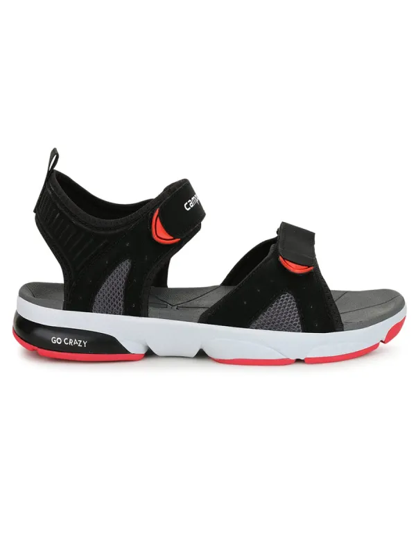 GC-11 Black Men's Sports Sandals sold by Campus Shoes