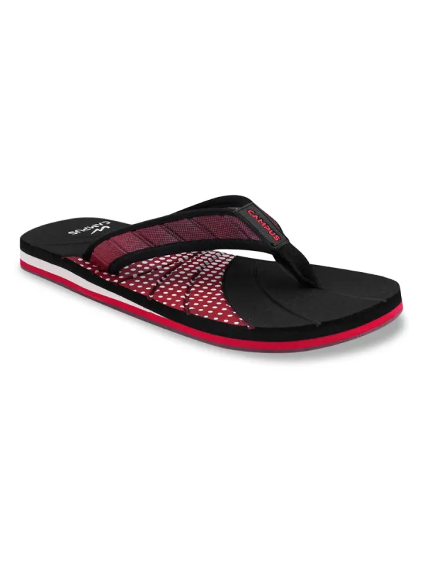 GC-1057 Black Men's Slippers sold by Campus Shoes