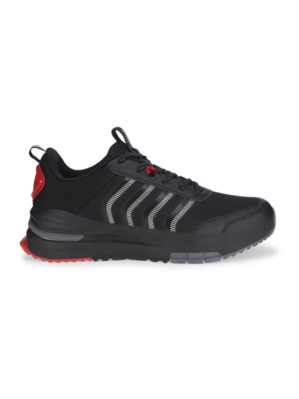 FLEX Black Men's Sports Shoes sold by Campus Shoes
