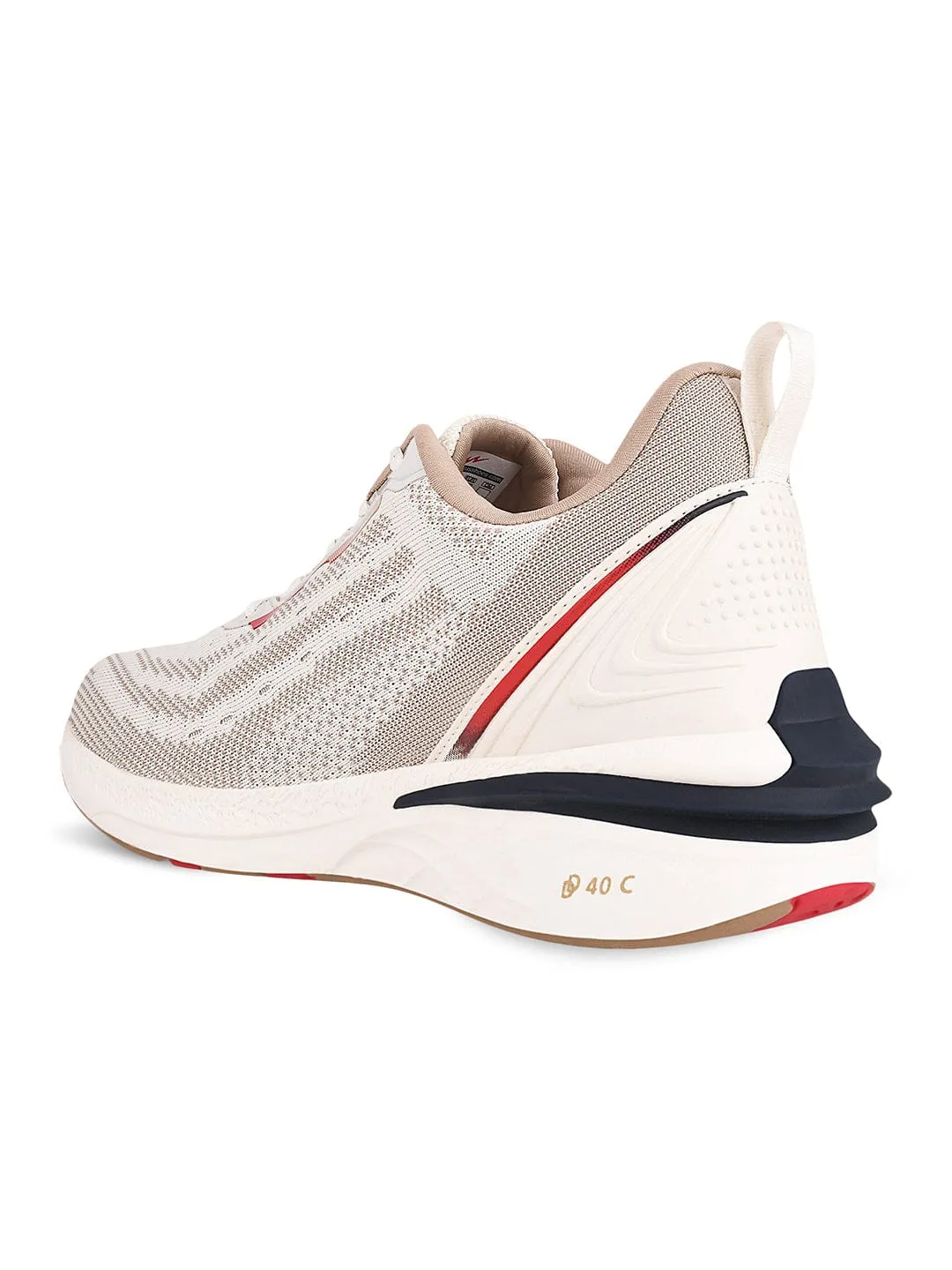 CAMP HANK Off White Men's Running Shoes sold by Campus Shoes product image thumbnail 3