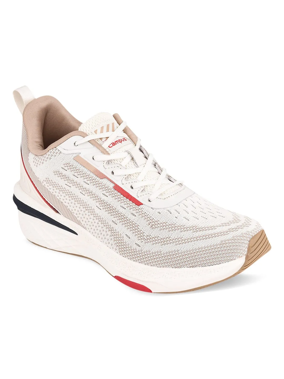 CAMP HANK Off White Men's Running Shoes sold by Campus Shoes product image thumbnail 2