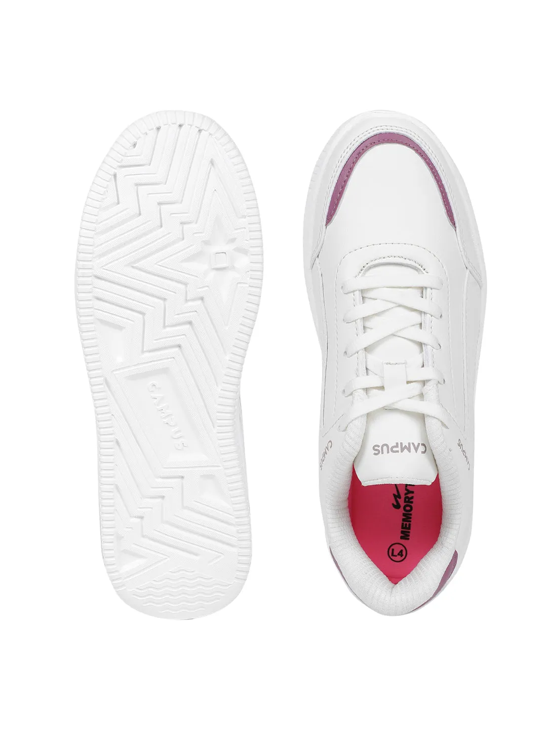 OGL-4 Off White Women's Sneakers sold by Campus Shoes product image thumbnail 4