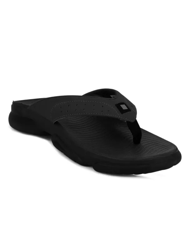 GC-SL-05 Black Men's Flip Flops sold by Campus Shoes