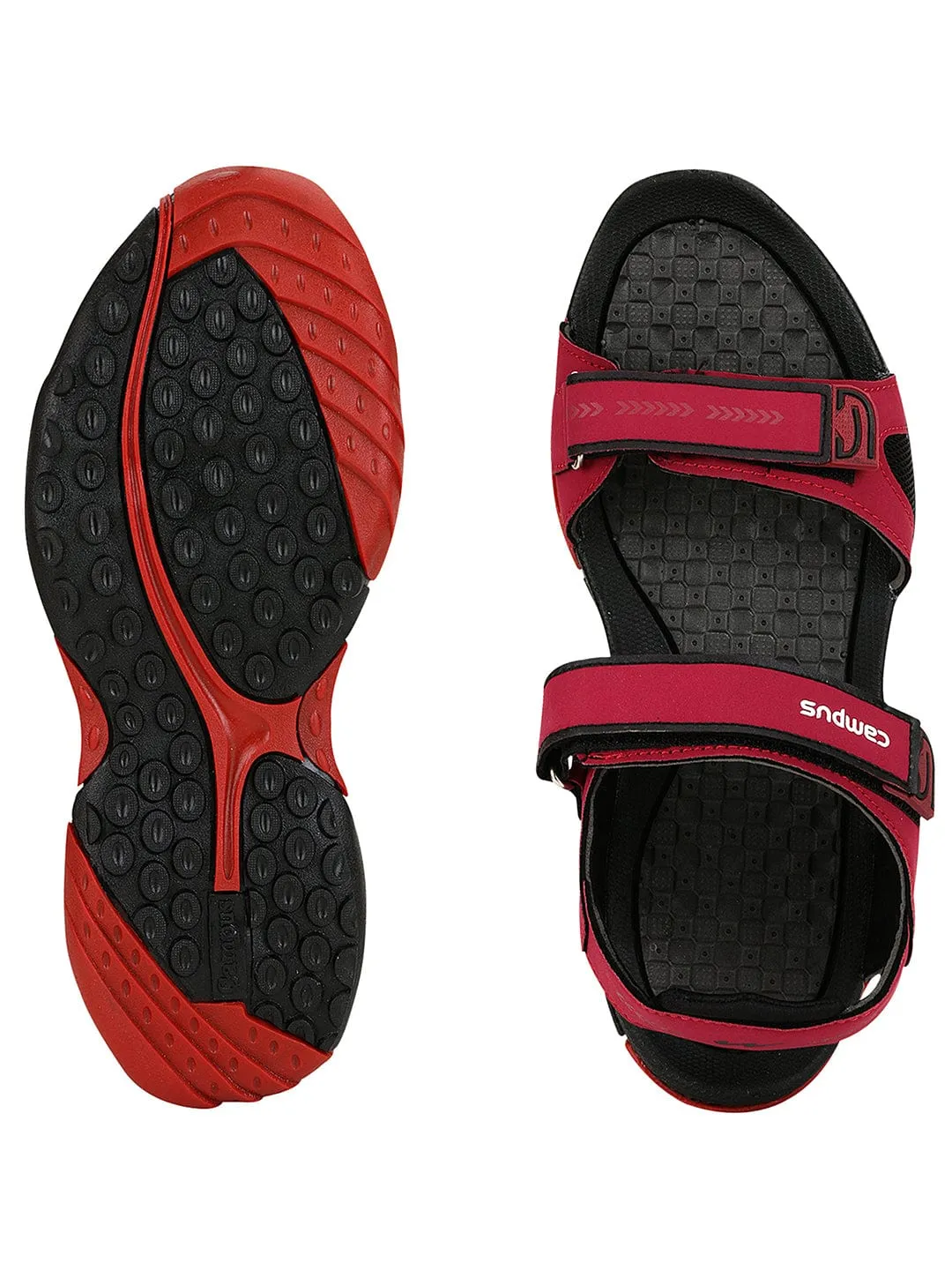 2GC-18 Black Men's Sports Sandals sold by Campus Shoes product image thumbnail 4