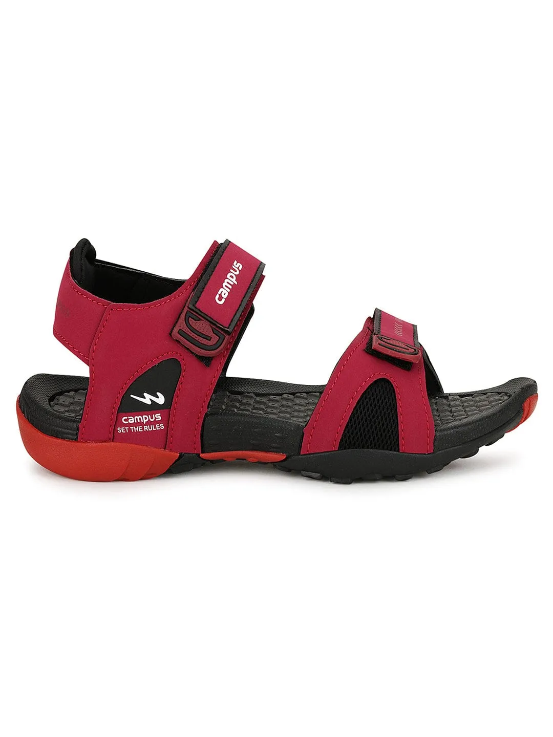 2GC-18 Black Men's Sports Sandals sold by Campus Shoes