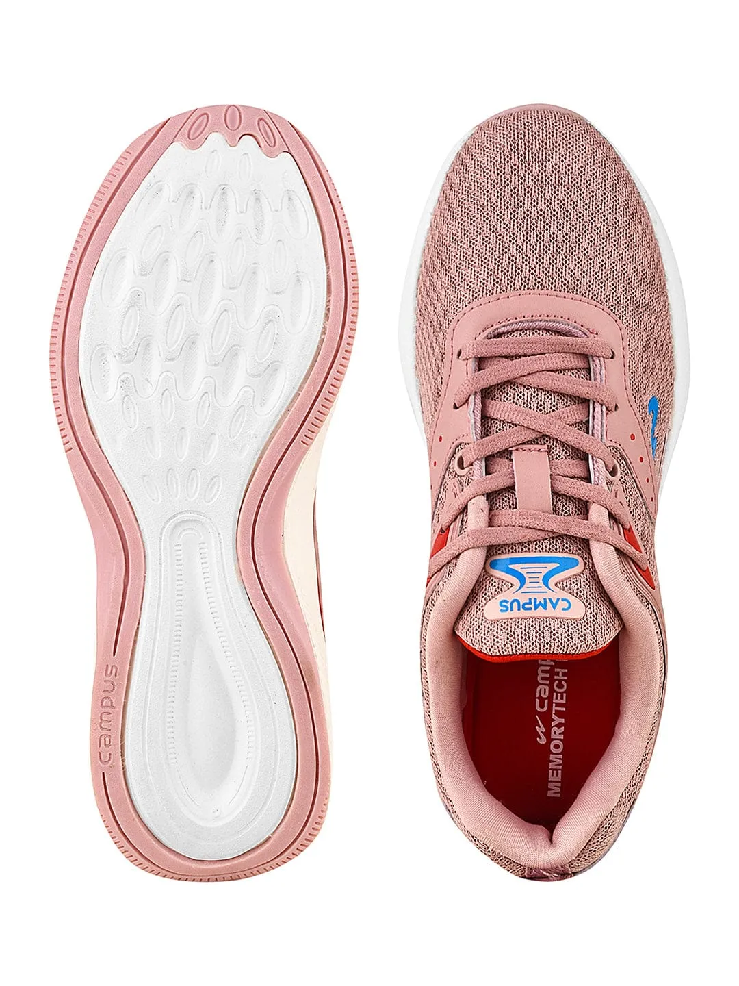 CAMP-CLANCY Peach Women's Running Shoes sold by Campus Shoes product image thumbnail 5