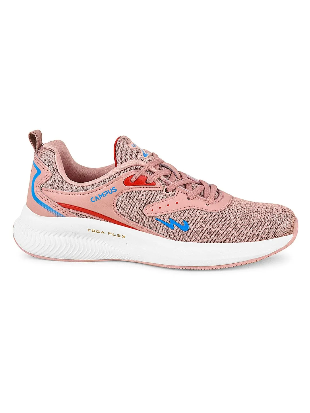 CAMP-CLANCY Peach Women's Running Shoes sold by Campus Shoes
