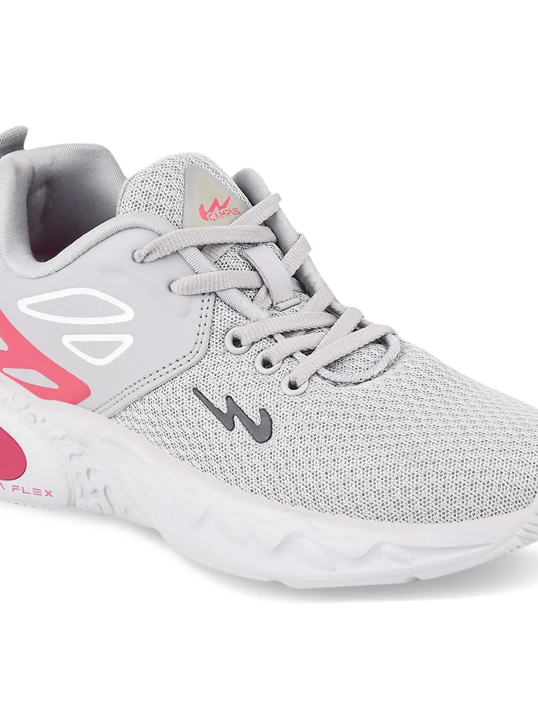 CAMP-PUNK Grey Running Shoes sold by Campus Shoes product image thumbnail 4