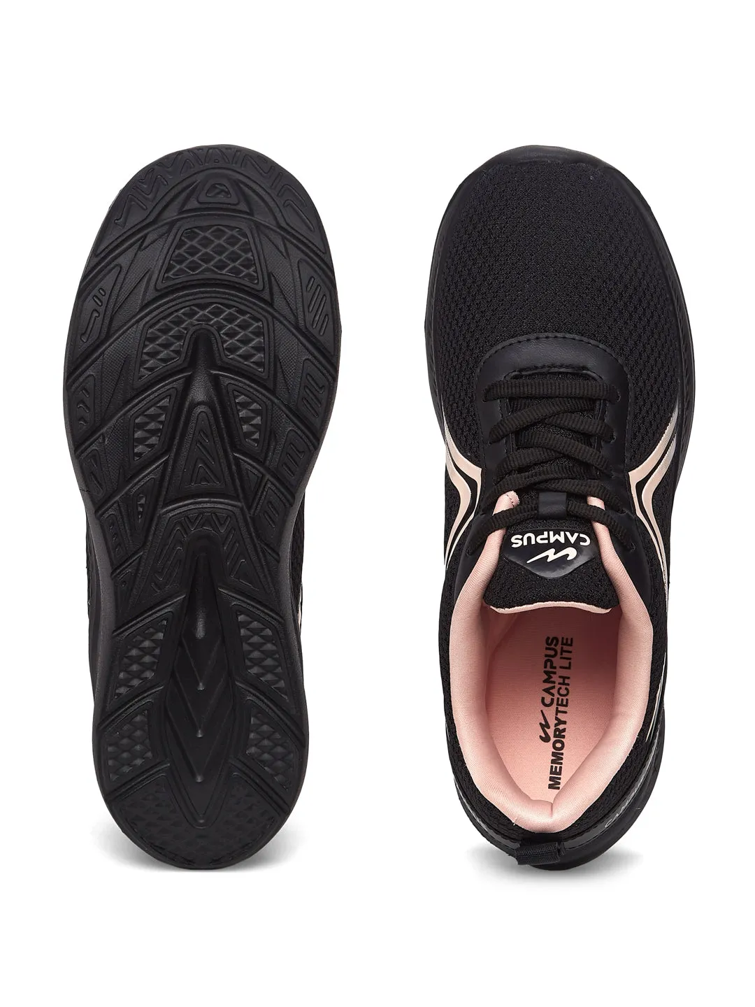RAYE Black Women's Running Shoes sold by Campus Shoes product image thumbnail 4