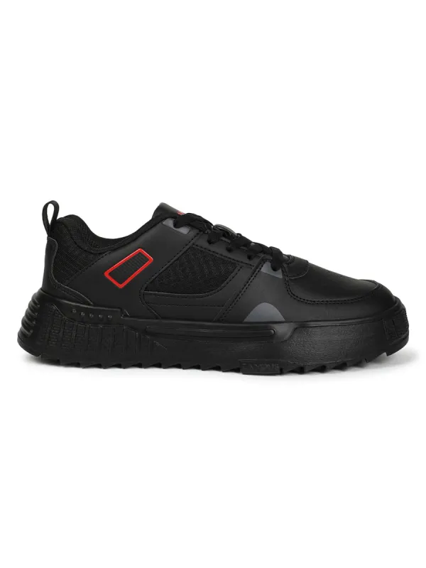 OG-21 Black Men's Sneakers sold by Campus Shoes