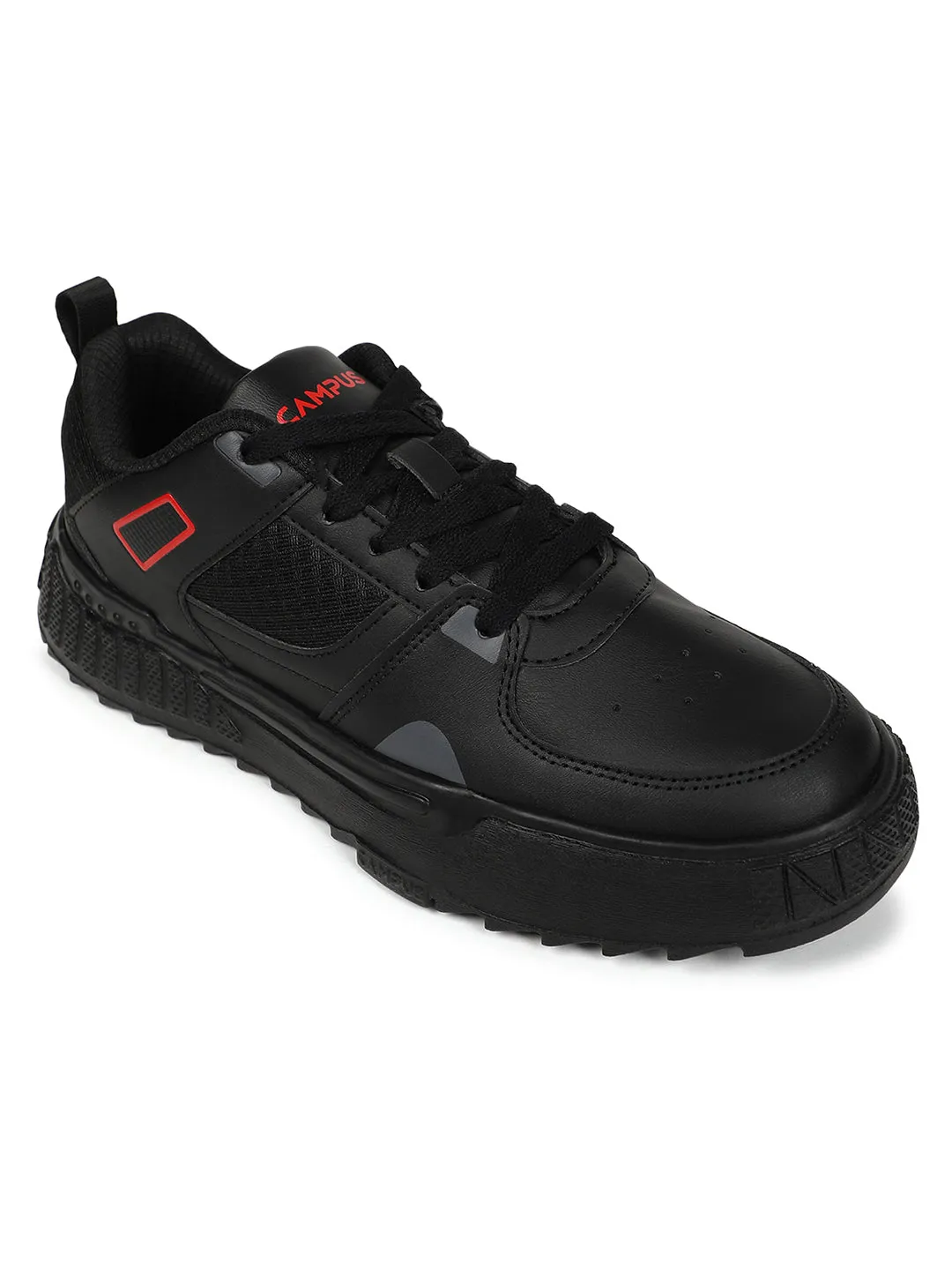 OG-21 Black Men's Sneakers sold by Campus Shoes product image thumbnail 2