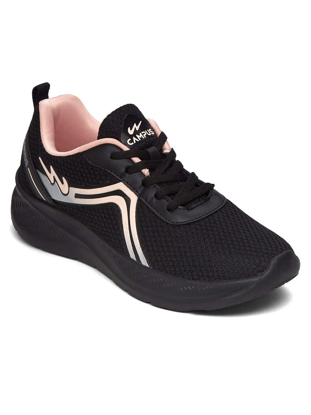 RAYE Black Women's Running Shoes sold by Campus Shoes product image thumbnail 2
