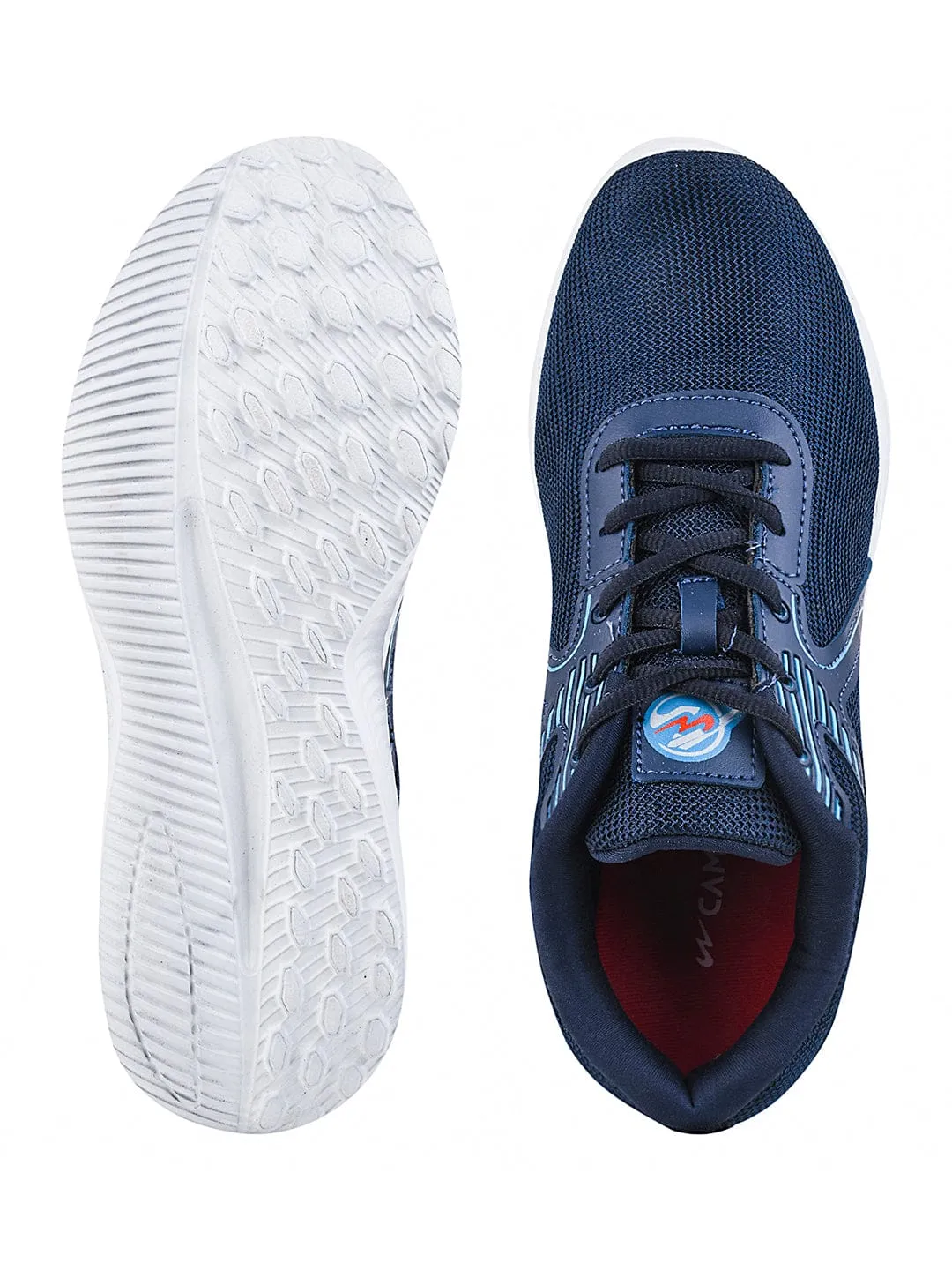 CAMP THIAGO Blue Men's Running Shoes sold by Campus Shoes product image thumbnail 4