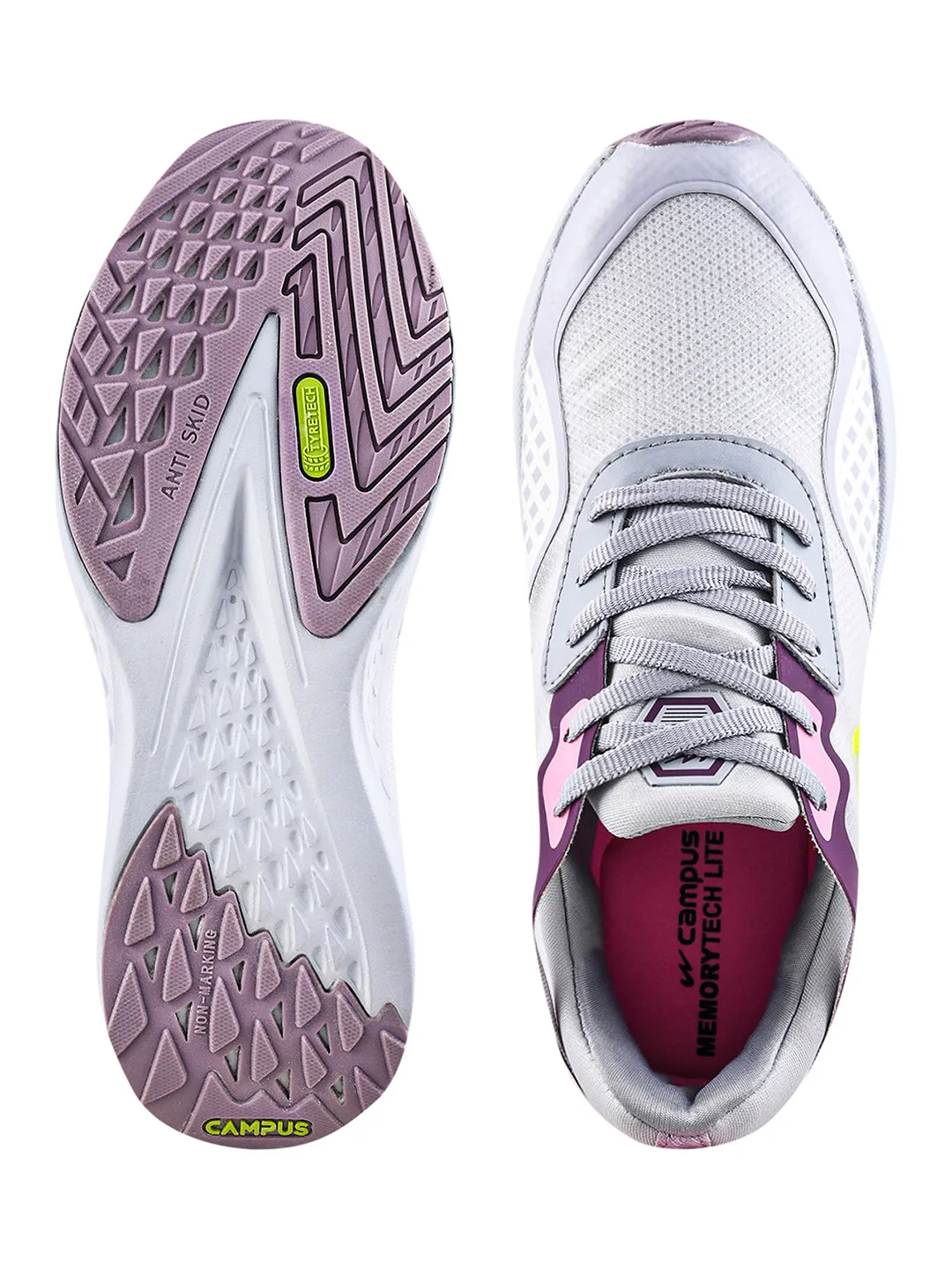 VAST Grey Women's Sports Shoes sold by Campus Shoes product image thumbnail 5