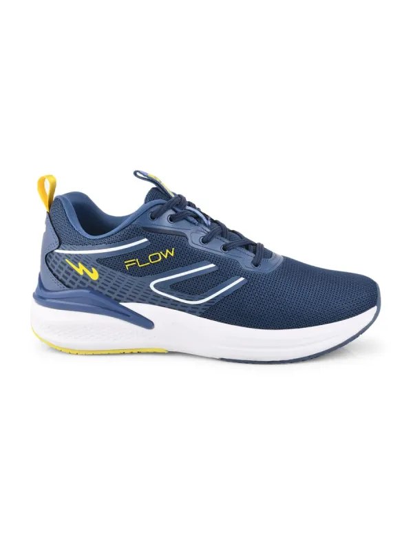 FLOW PRO Blue Men's Running Shoes sold by Campus Shoes
