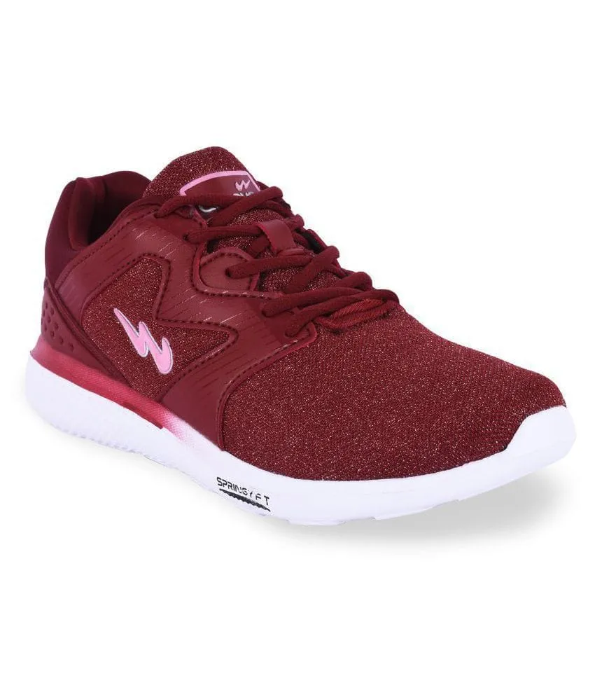ROSE Red Women's Running Shoes sold by Campus Shoes product image thumbnail 2
