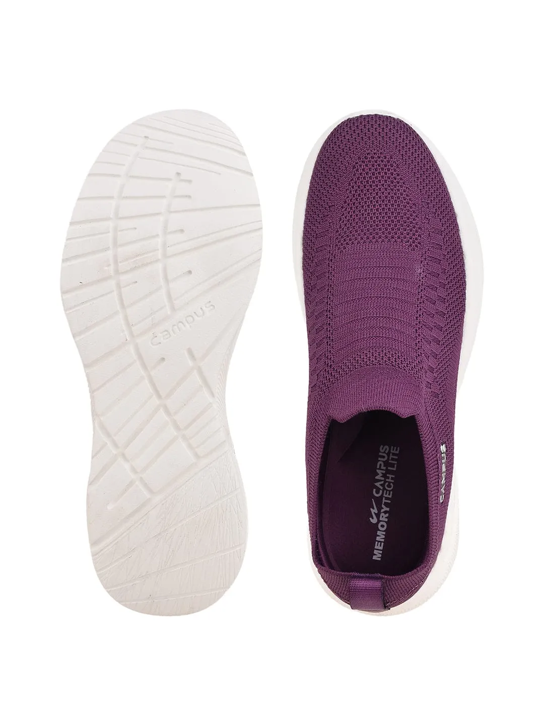 JENNY Purple Women's Slip-ons sold by Campus Shoes product image thumbnail 5