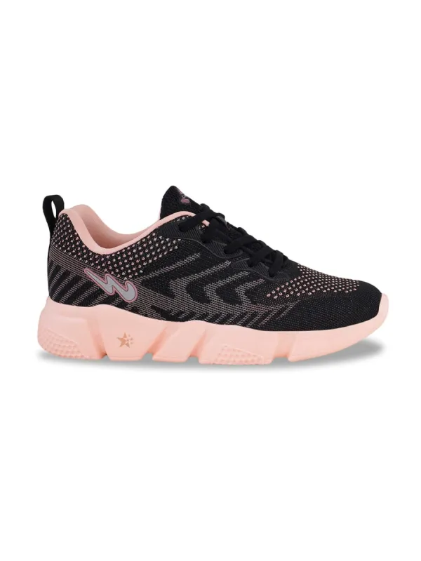 JULIAN Black Women's Sports Shoes sold by Campus Shoes