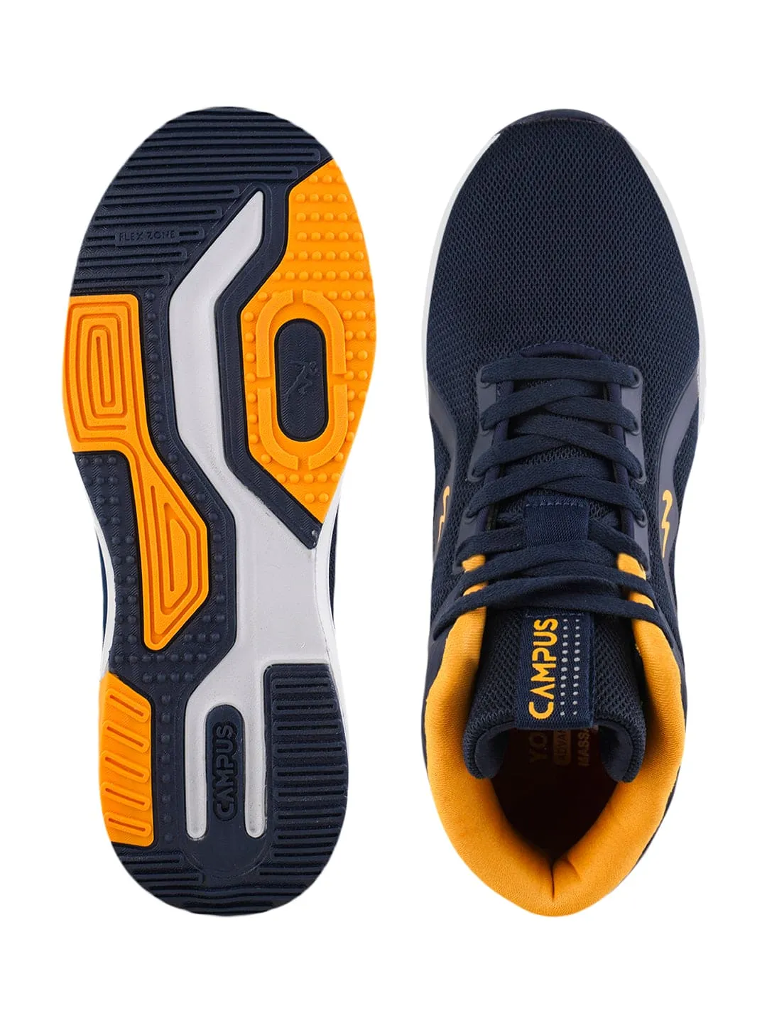 DOMS Navy Men's Sports Shoes sold by Campus Shoes product image thumbnail 5