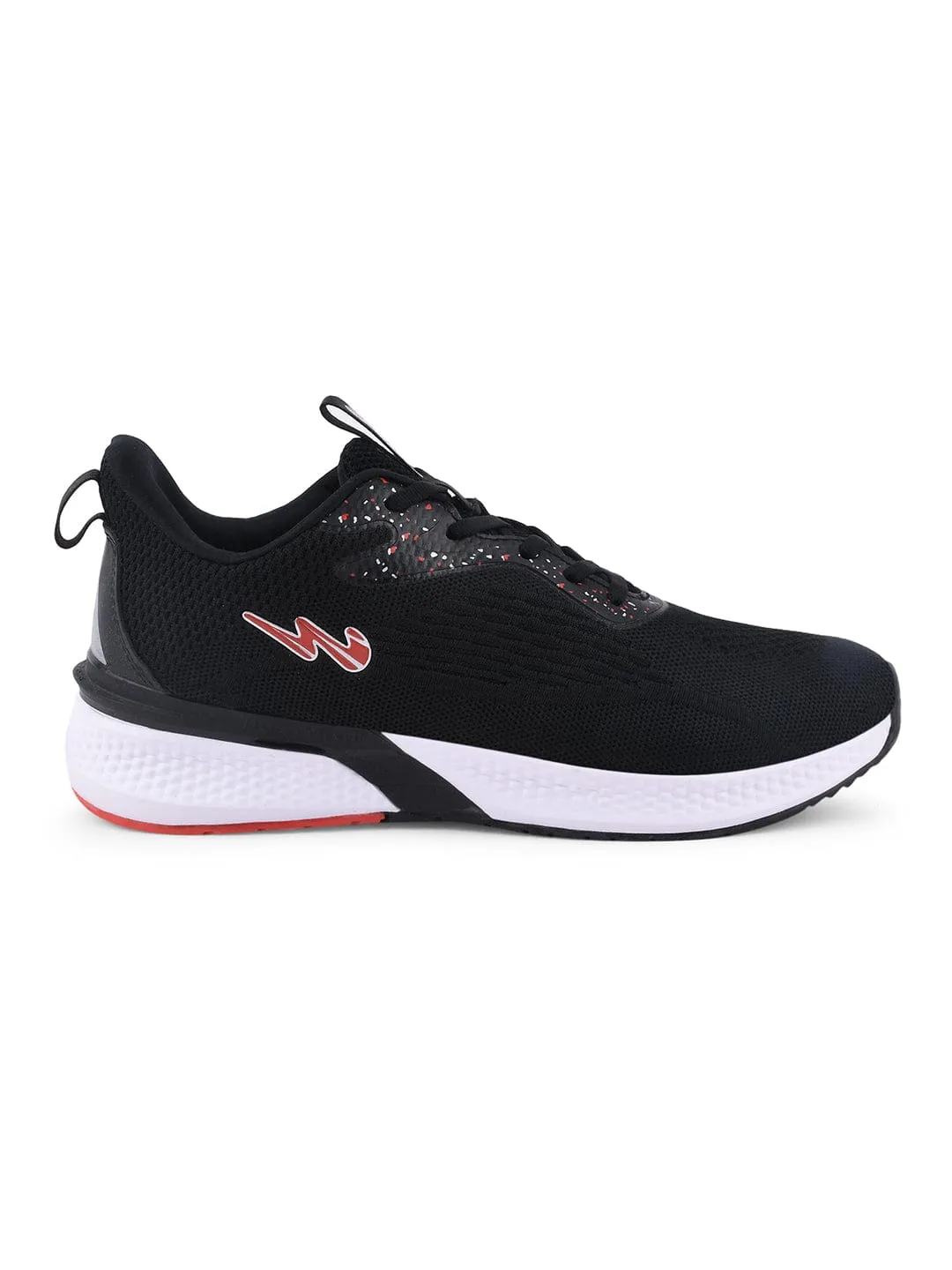 CAMP BONZAI Black Men's Running Shoes sold by Campus Shoes