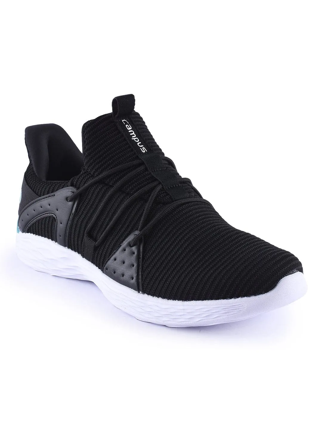 TURBINE Black Men's Running Shoes sold by Campus Shoes product image thumbnail 2